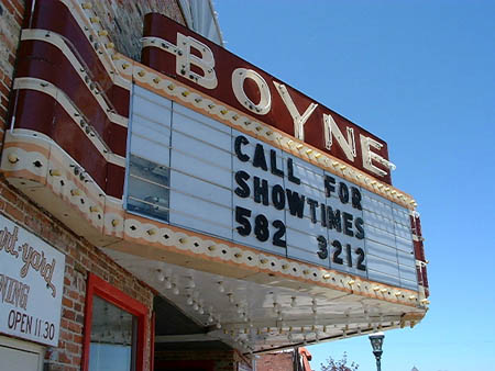 Boyne Cinema - Marquee (newer photo)